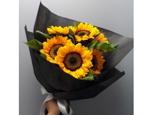 6 pcs Sunflower Bouquet